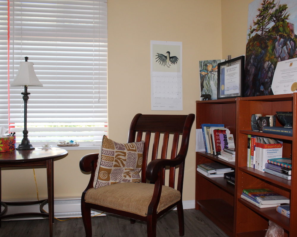 office sitting area